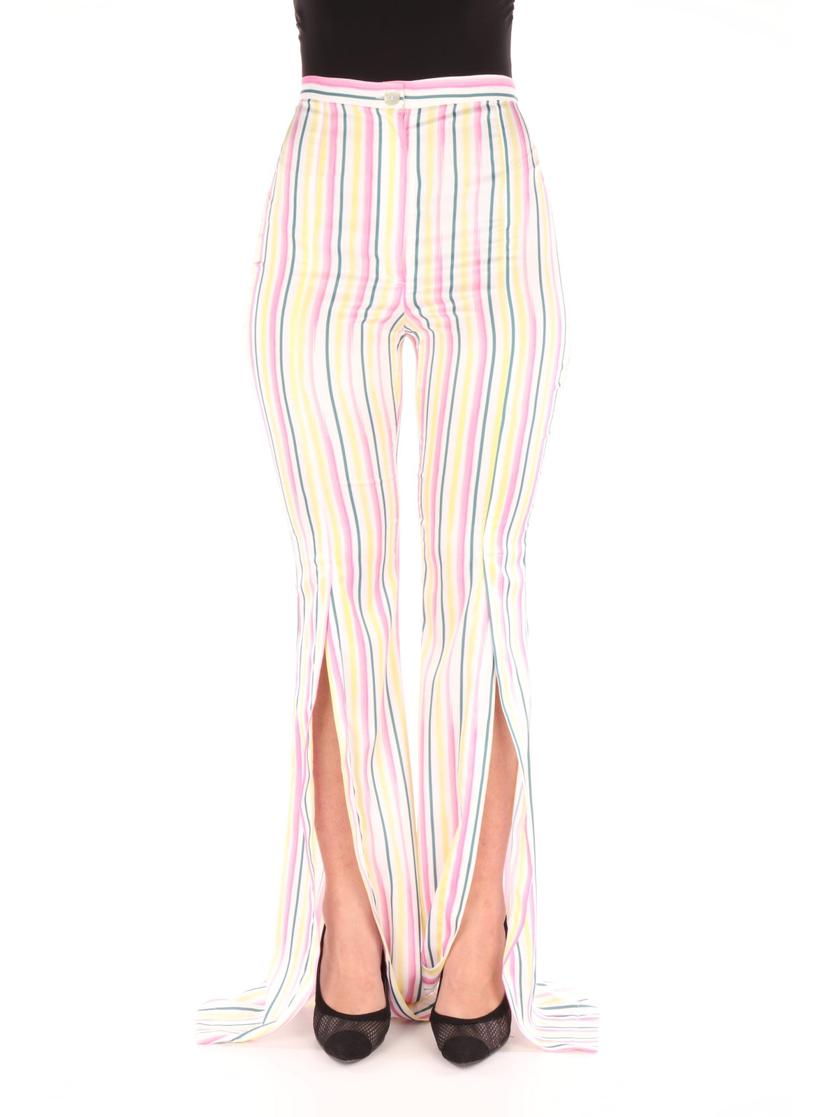 Dramée pantalone da donna multicolor