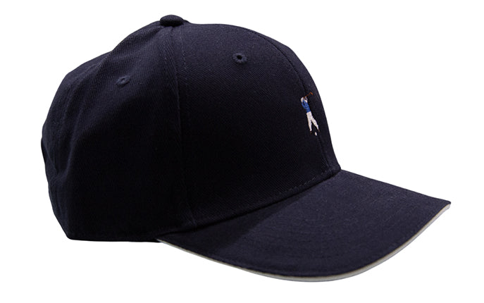 MARK MIDOR CAPPELLINO RICAMO COLORE NAVY WHITE