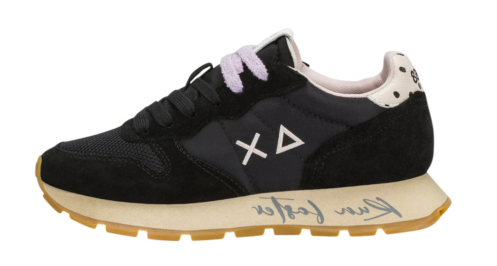 SUN68 SNEAKERS DONNA ALLY VINTAGE NERO 11