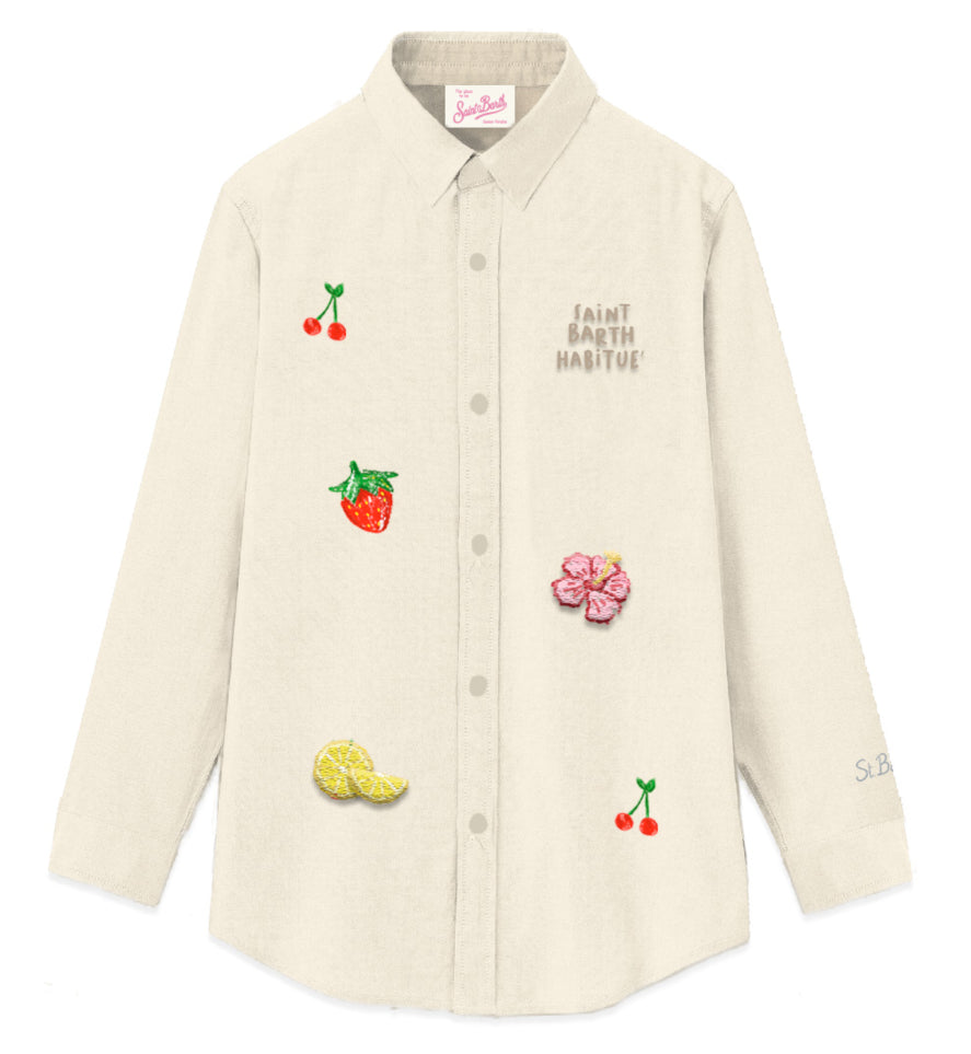 MC2 SAINT BARTH CAMICIA DONNA BRIGITTE SB FRUIT