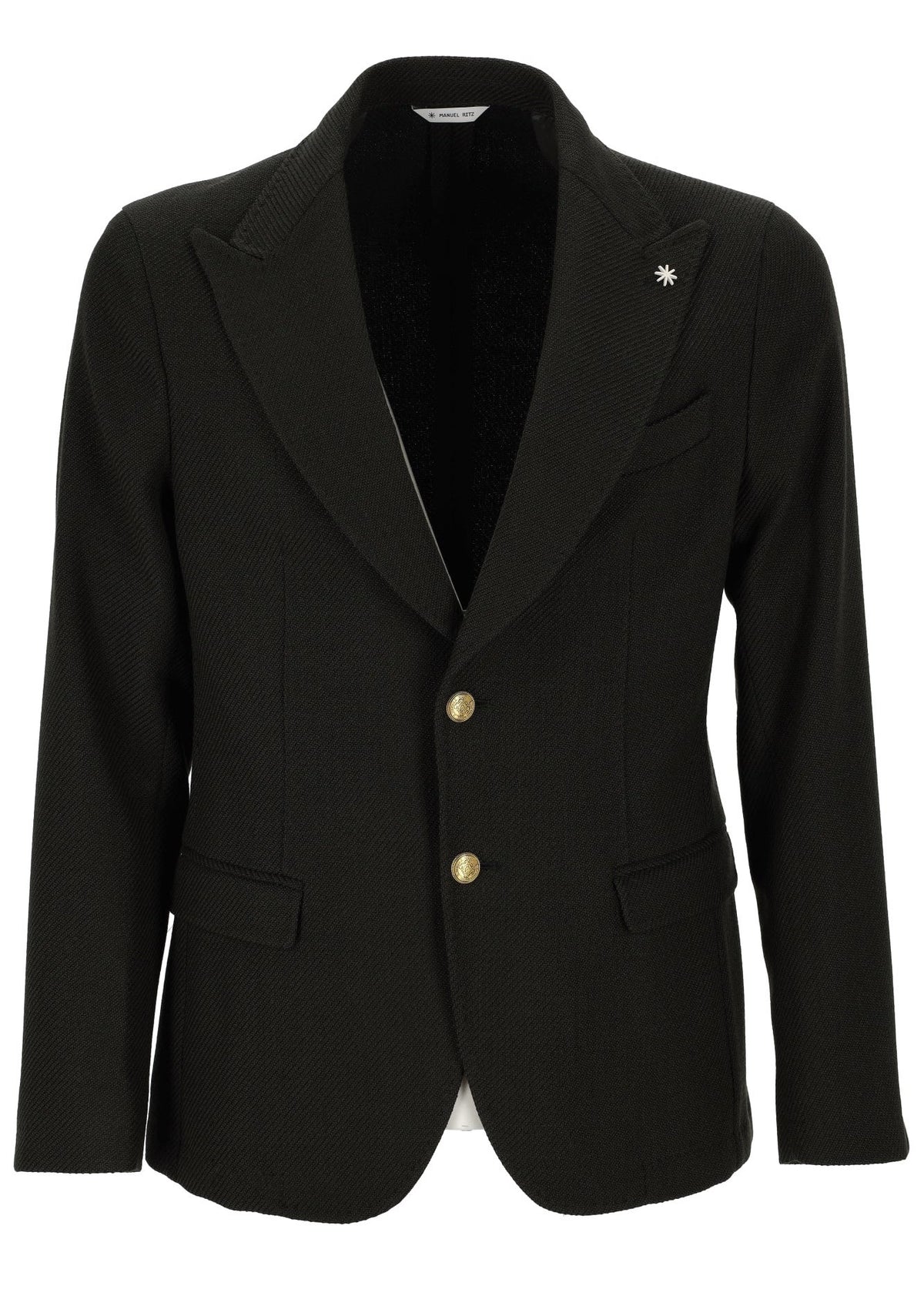 MANUEL RITZ GIACCA MONOPETTO VERDE