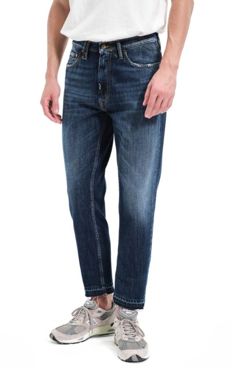 CYCLE UOMO JEANS LUCKY CARROT DEEP BLUE