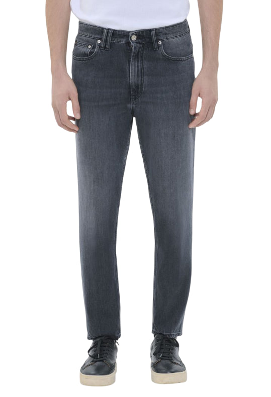 CYCLE JEANS UOMO LUCKY CARROT FIT GRIGIO SCURO