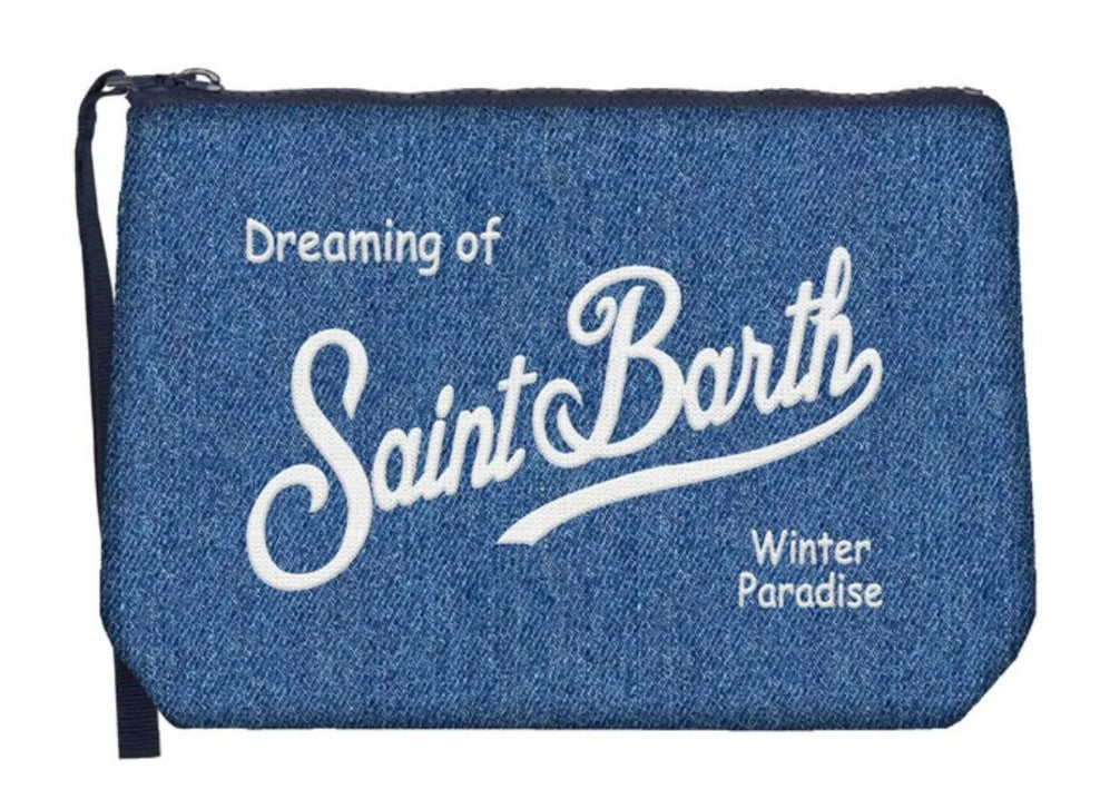 MC2 SAINT BARTH POCHETTE ALINE IN DENIM W JEANS