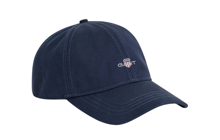 GANT UOMO CAPPELLINO IN TWILL DI COTONE BLU MARINE