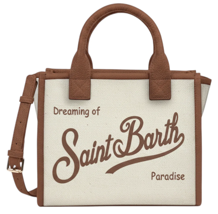 MC2 SAINT BARTH BORSA VANITY MIDI IN CANVAS
