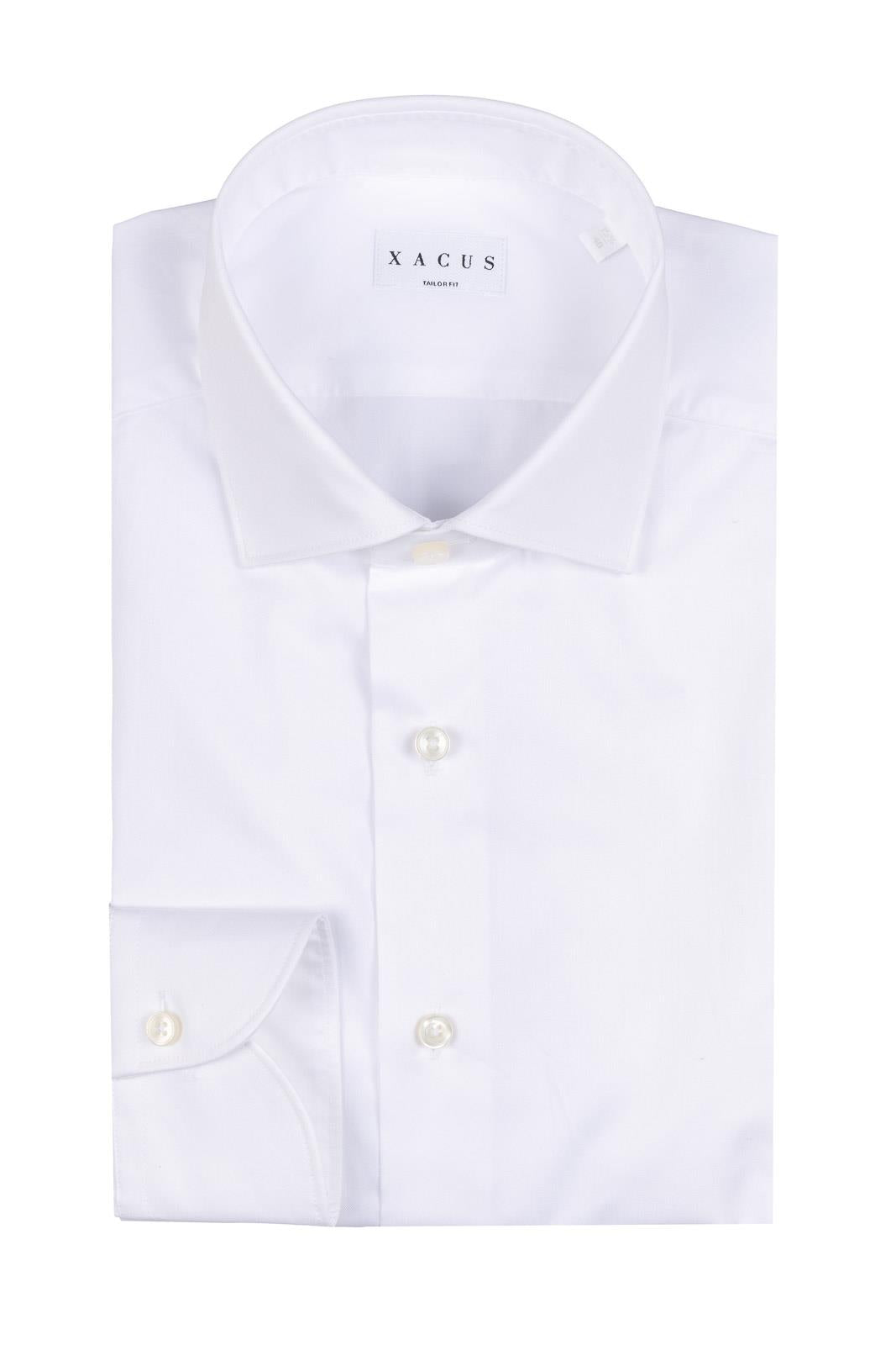 XACUS UOMO CAMICIA CLASSICA TAILOR FIT BIANCO