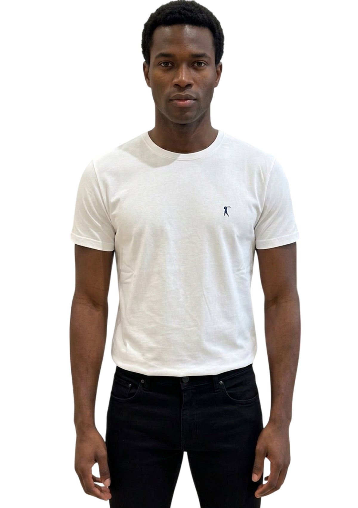 MARK MIDOR T-SHIRT IN COTONE COLORE BIANCO