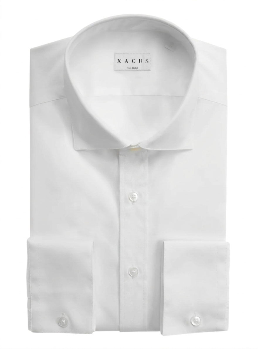 XACUS CLASSIC SHIRT TAILOR FIT COLORE BIANCO