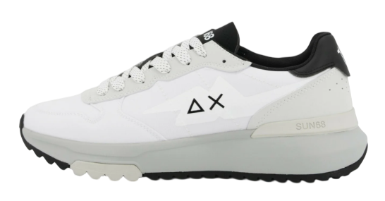 SUN68 SNEAKERS NIKI 2.0 LIGHT COLORE BIANCO