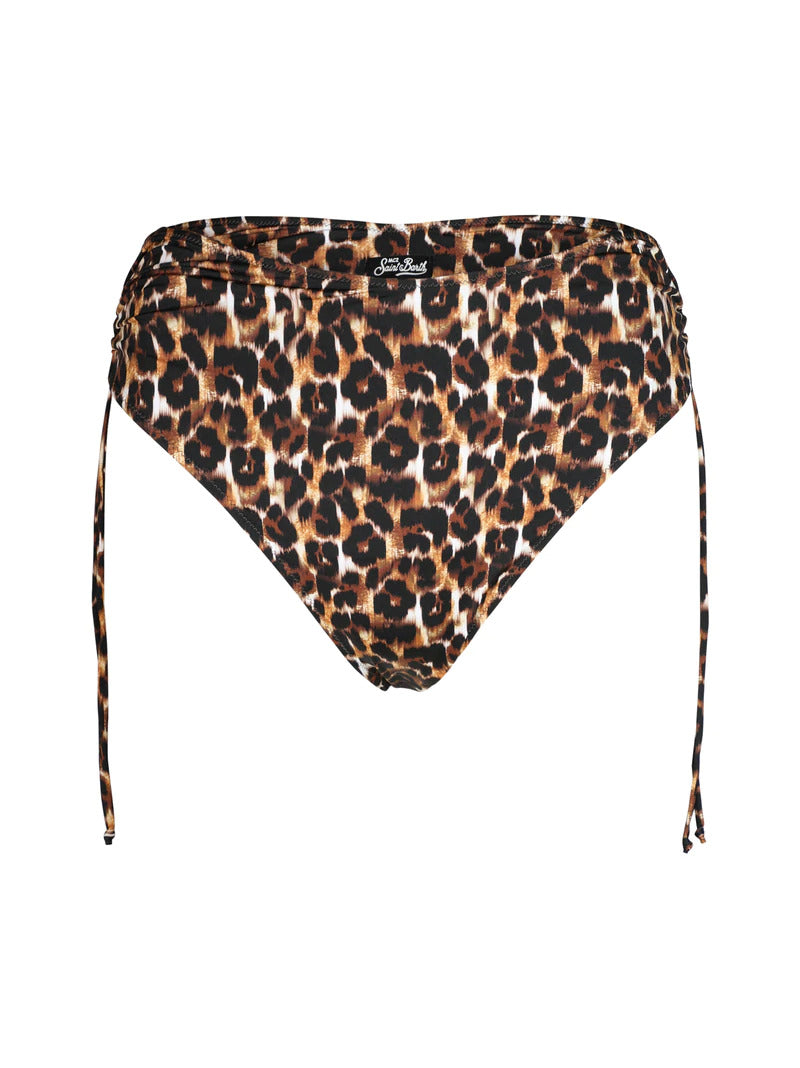 MC2 SAINT BARTH SLIP YAIZA-IKA CON STAMPA FANTASIA ANIMALIER MULTICOLOR (BOTTOM)