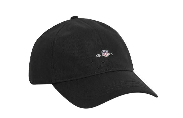 GANT UOMO CAPPELLINO IN TWILL DI COTONE BLACK