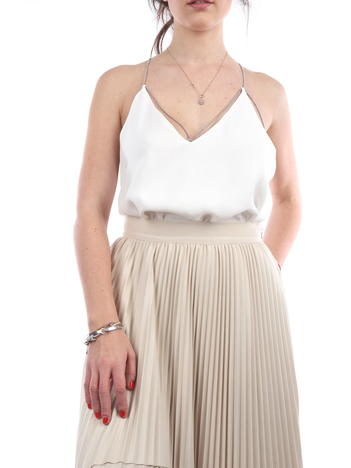 TOP COLORE MADREPERLA