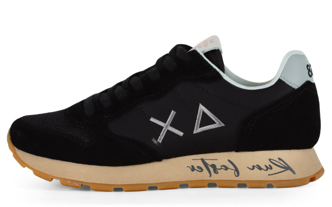 SUN68 SNEAKERS UOMO TOM VINTAGE NERO