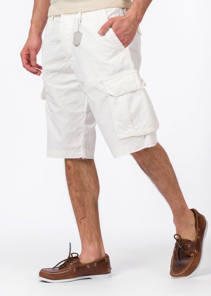 CHESAPEAKE'S BERMUDA IN COTONE COLORE BIANCO