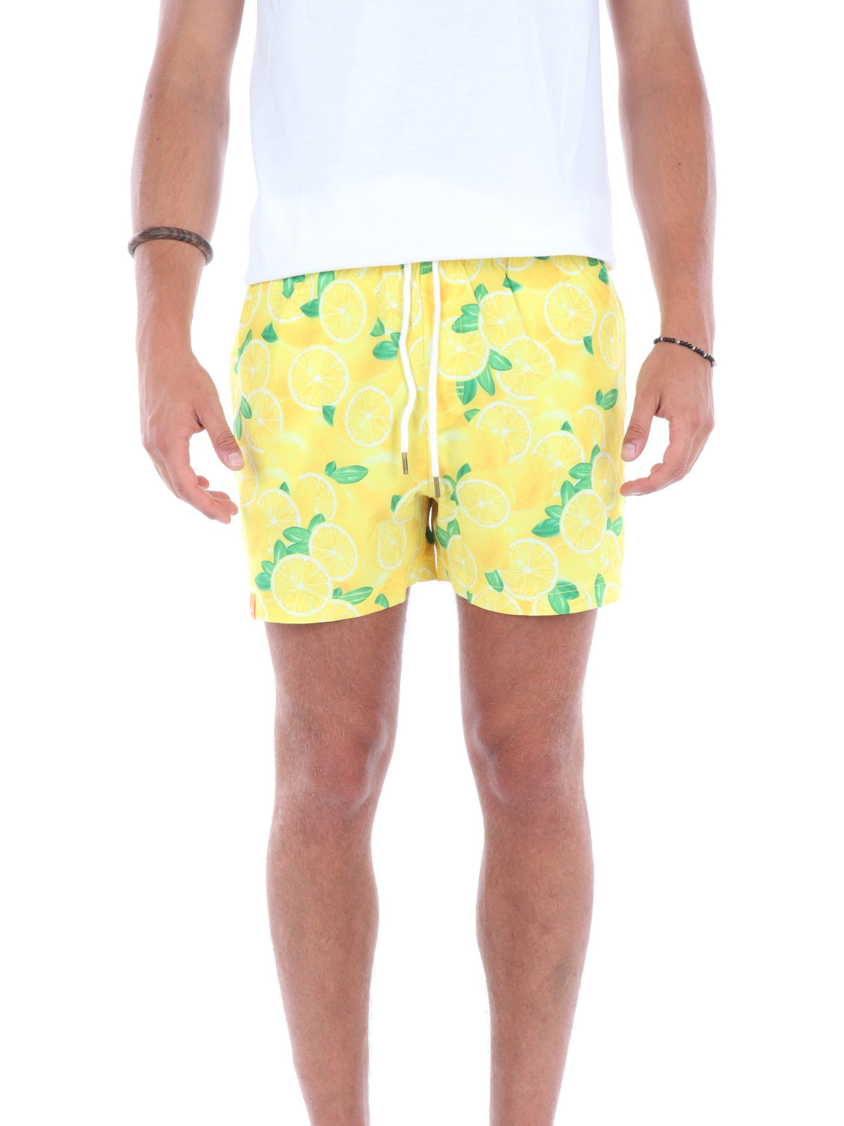 SUN 68 COSTUME UOMO FANTASIA LIMONI GIALLO