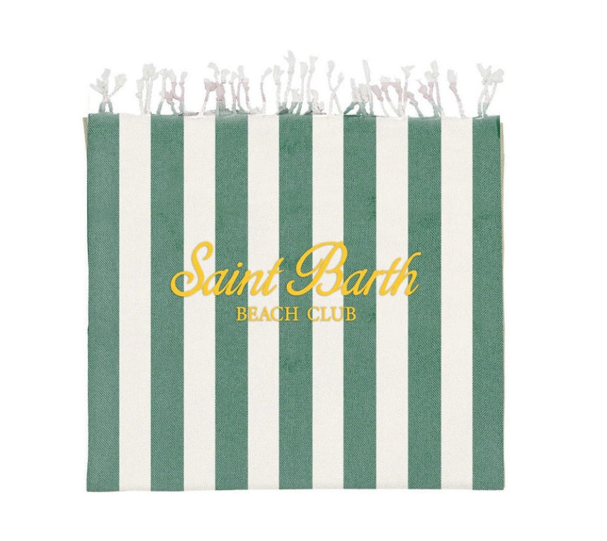 MC2 SAINT BARTH TELO MARE FOUTAS LIGHT N-STRIPES VERDE