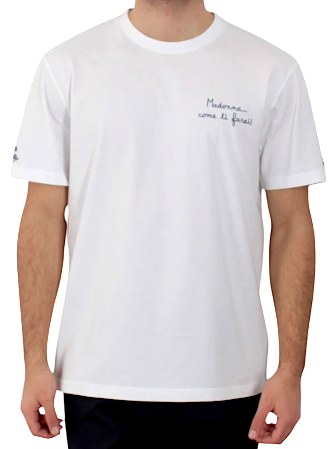 MC2 SAINT BARTH T-SHIRT UOMO COME TI FAREI BIANCO