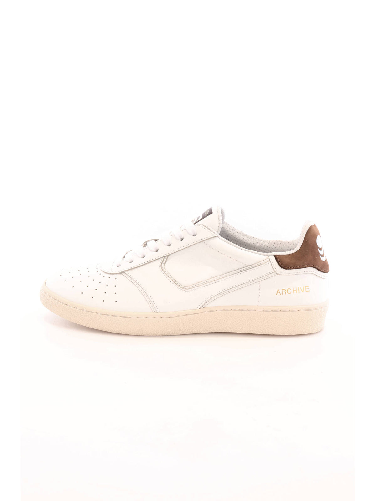 PANTOFOLA D'ORO SNEAKERS ARCHIVE COLORE BIANCO & MARRONE