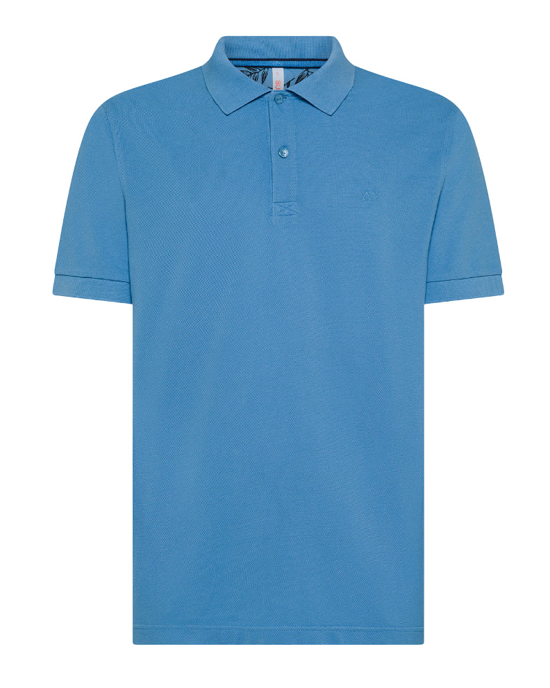 SUN68 UOMO POLO COLD DYE AVIO SS 25