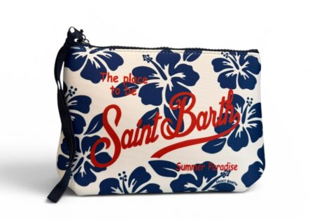 MC2 SAINT BARTH POCHETTE ALINE TIK HIBISCUS 0161