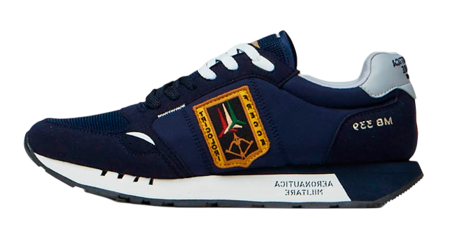 AERONAUTICA MILITARE SNEAKERS FRECCE TRICOLORI BLU NAVY