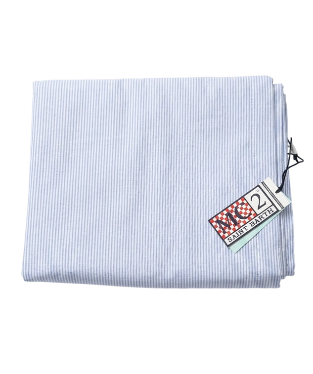MC2 SAINT BARTH TELO MARE TOWEL OXFORD COTONE SPUGNA A RIGHE