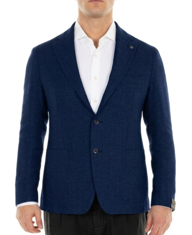 TAGLIATORE GIACCA MONOPETTO MADRID COLORE BLU NAVY