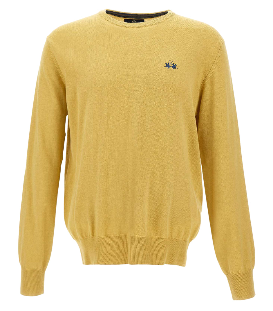 LA MARTINA PULLOVER REGULAR FIT COTONE YELLOW