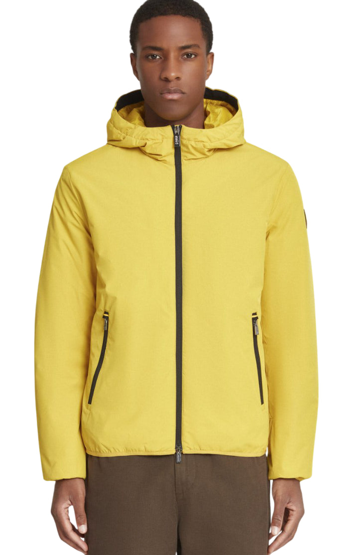 CIESSE PIUMINI GIUBBINO IMBOTTITO 80 GR CON CAPPUCCIO COLORE GIALLO