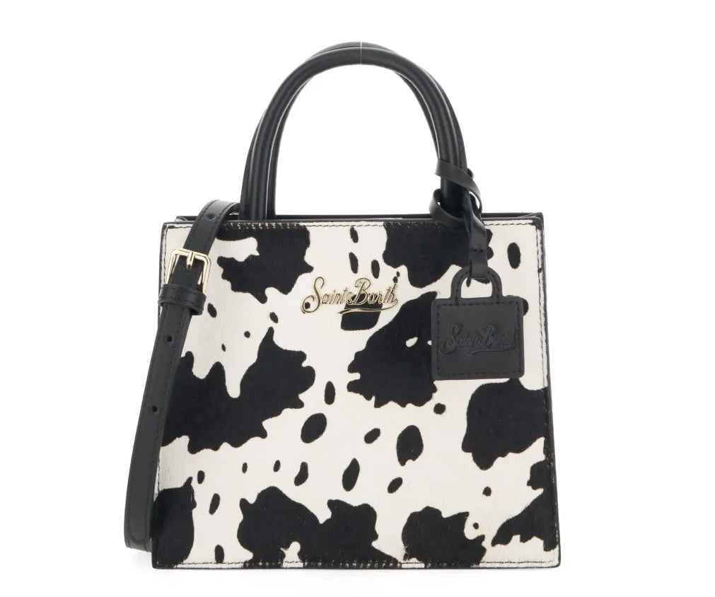 MC2 SAINT BARTH BORSA SHOP BAG MINI COW BRUSHED LEATHER