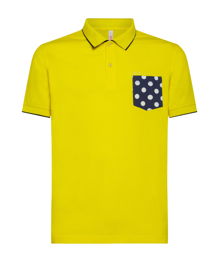 POLO POKET GIALLO