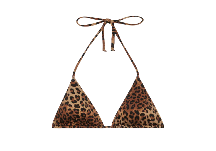 MC2 SAINT BARTH BIKINI TRIANGOLO LEAH CON STAMPA ANIMALIER