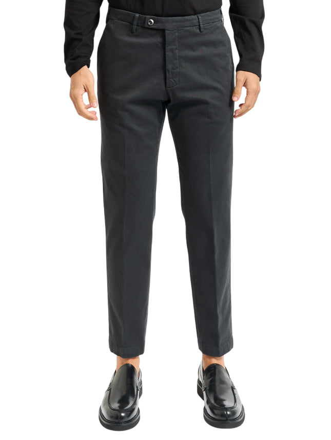 MICHAEL COAL PANTALONI UOMO IN COTONE ANTRACITE