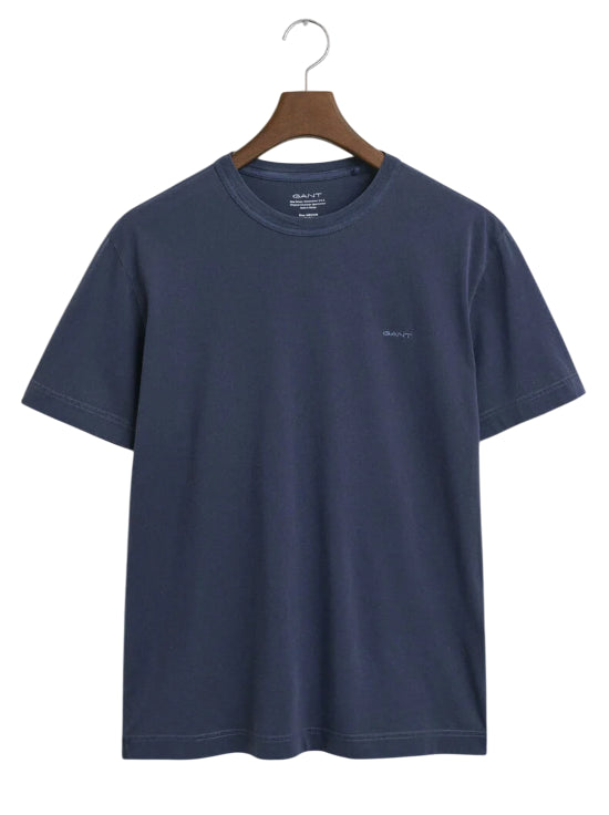 GANT T-SHIRT UOMO SUNFADED PERSIAN BLUE