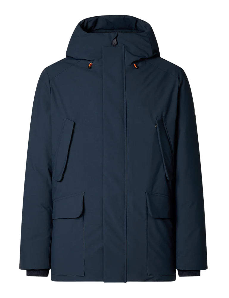 SAVE THE DUCK PARKA ELON BLUE BLACK