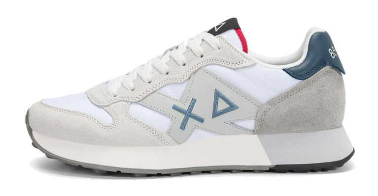 SUN68 SNEAKERS JAKI SOLID 2.0 BIANCO