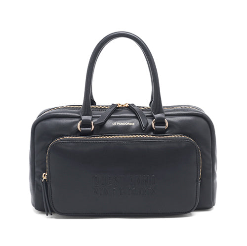 LE PANDORINE BORSA A MANO PATTY GIORNATA BLACK