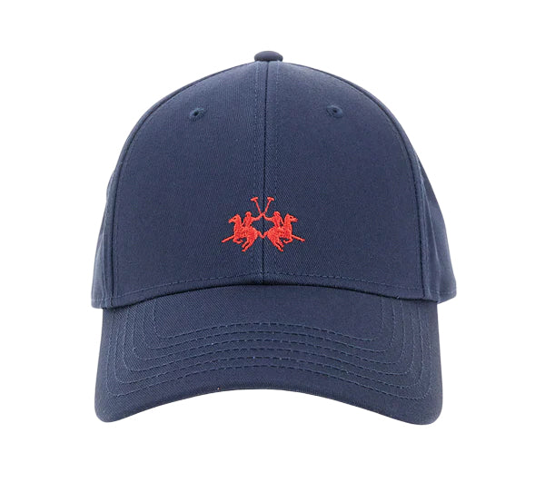 LA MARTINA CAPPELLO BASEBALL UNISEX IN COTONE BLU