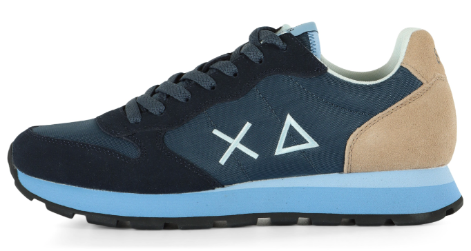 SUN68 SNEAKERS UOMO TOM MULTICOLOR 07 NAVY BLUE