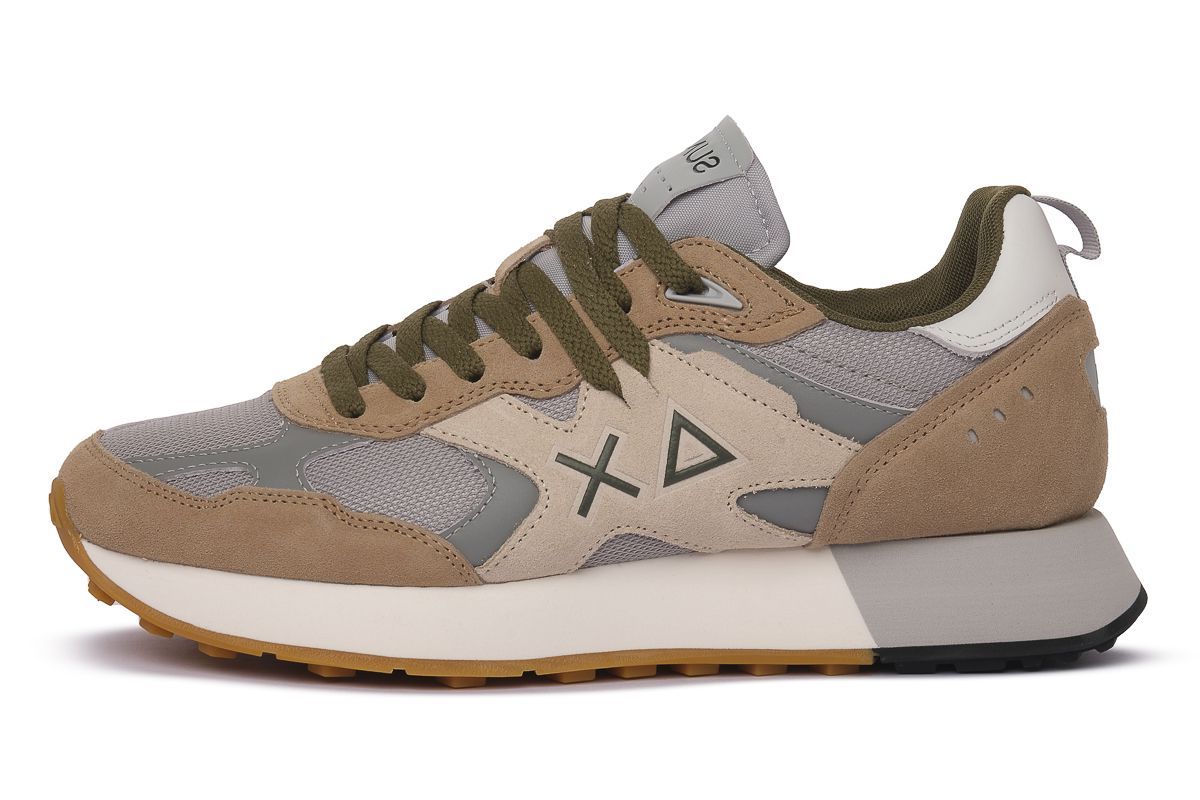 SUN68 SNEAKERS UOMO JAKI OUTDOOR BEIGE