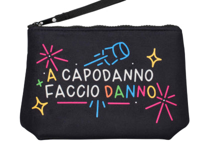 MC2 SAINT BARTH POCHETTE ALINE DANNO CAPODANNO NERO