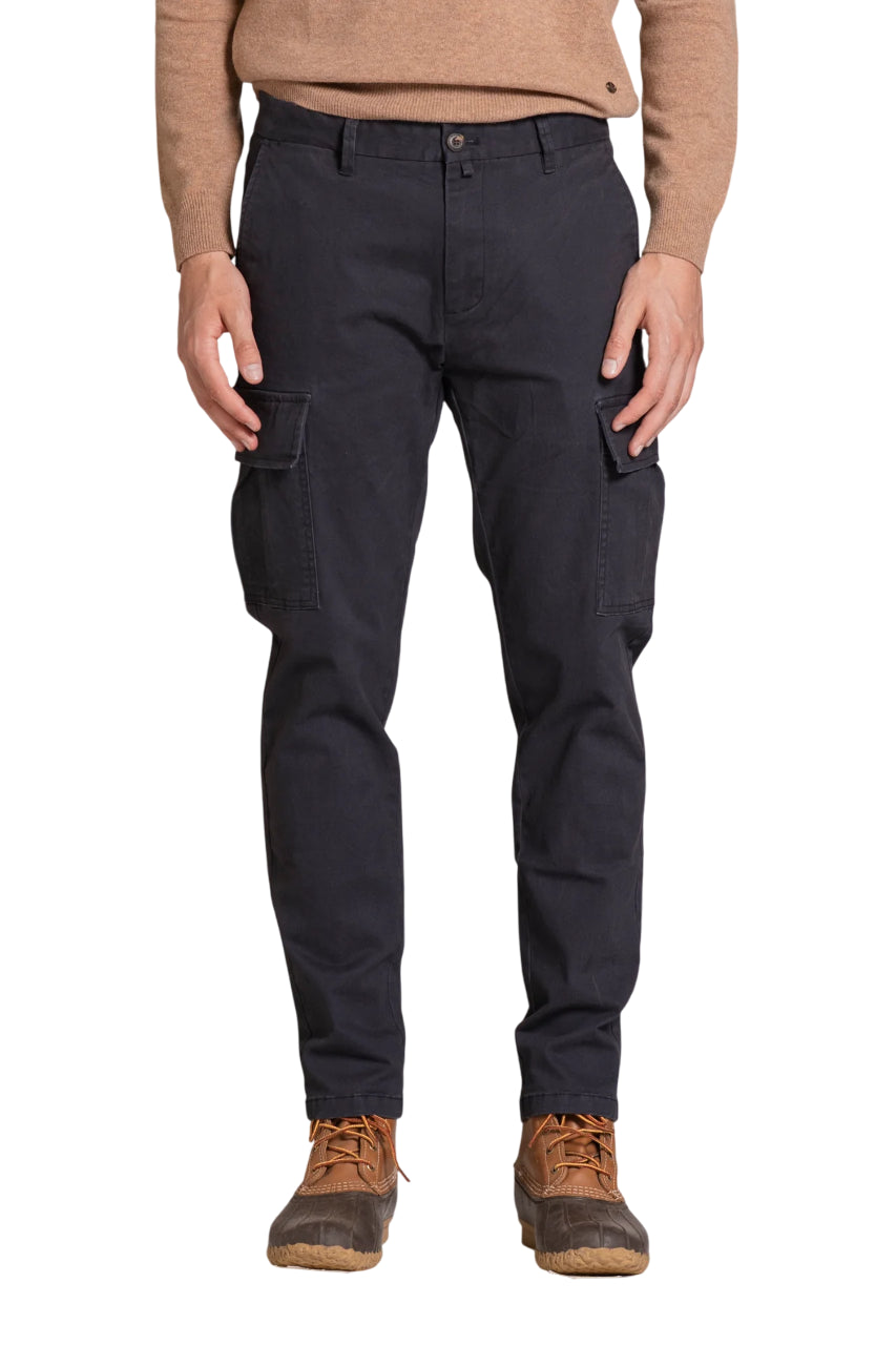 IMPURE NORMAN CARGO LONG IN TWILL COLORE NAVY BLUE