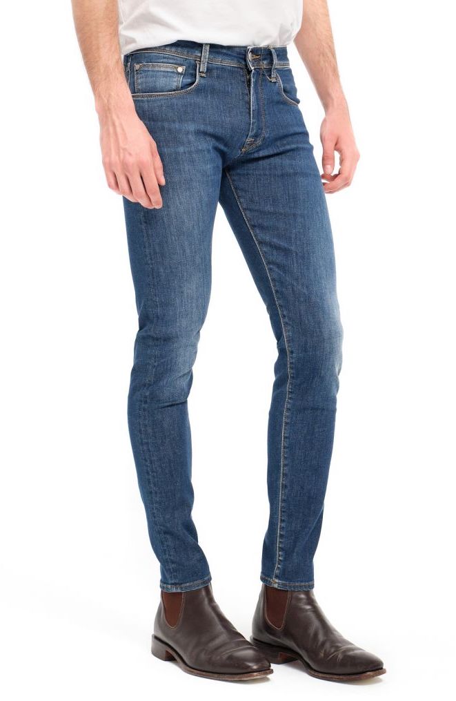 CYCLE UOMO TOUCH SKINNY LIGHT VINTAGE BLU