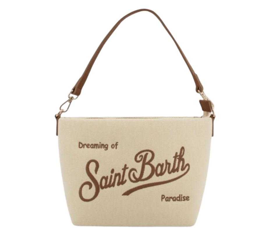 MC2 SAINT BARTH BORSA ALINE GRAIN LEATHER BEIGE