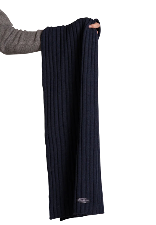 IMPURE SCIARPA BULT IN LAMBSWOOL COLORE NAVY