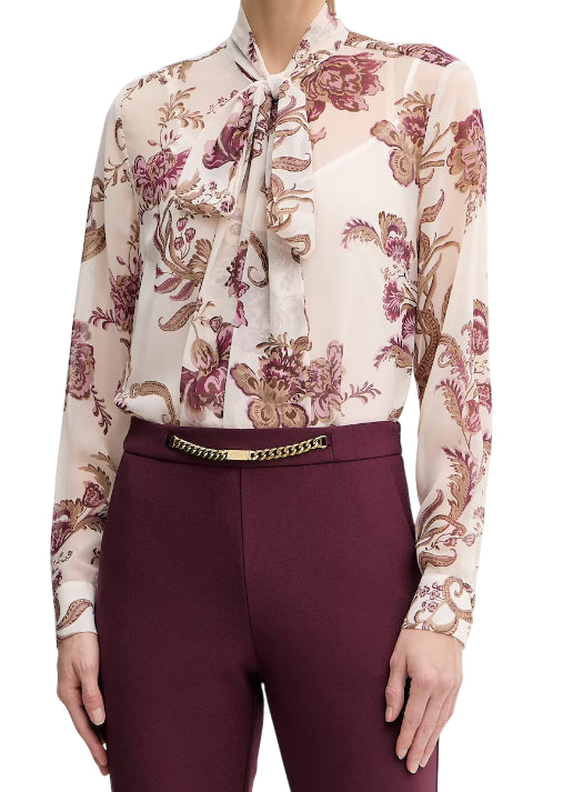 MARCIANO BY GUESS CAMICIA VERITY FLORAL PAYSLAY