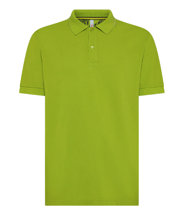 SUN68 UOMO POLO COLD DYE STONE