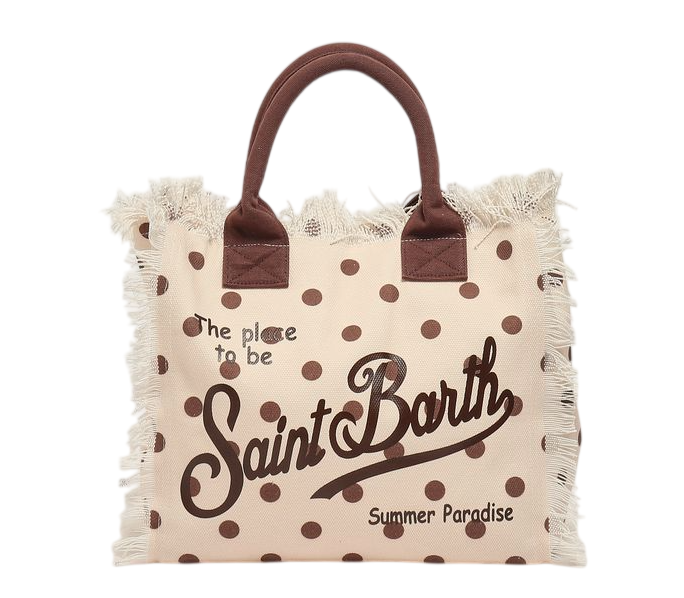 MC2 SAINT BARTH BORSA GRANDE VANITY IN TELA POIS MARRONE