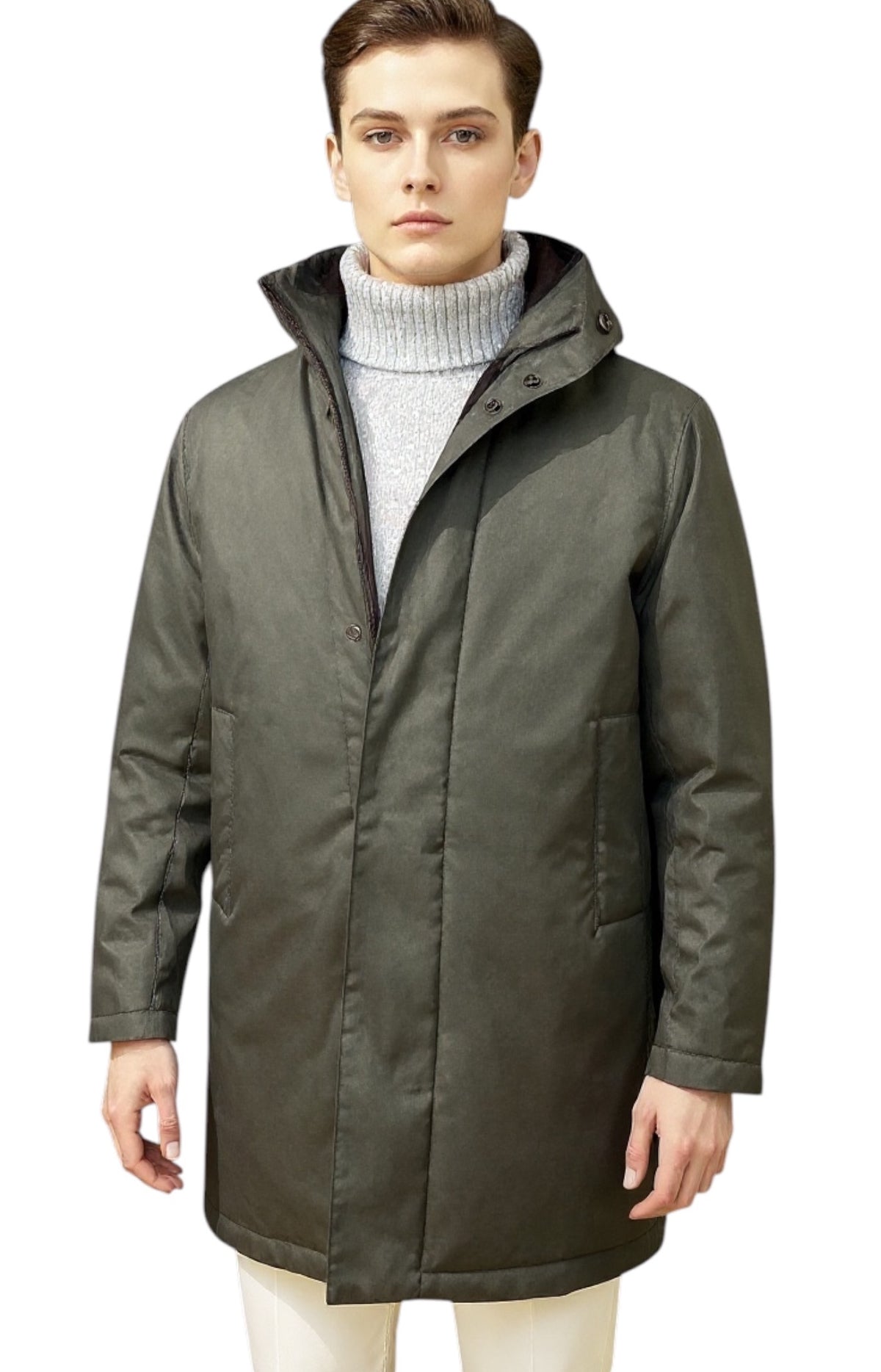 MARK MIDOR GIACCONE TERMICO COLORE MORO